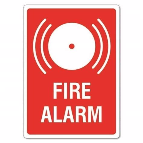 Fire Alarm Sign The Signmaker