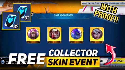 Event Today Get Guaranteed Collector Skin Or Epic Skin In Aspirant