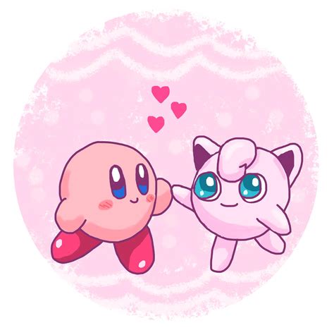 Kirby and Jigglypuff by PeachyEmily on DeviantArt