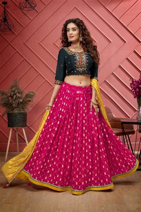 Pink Lehenga Combination Dupatta Dresses Images