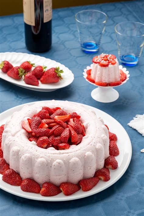 Recette Bavarois Aux Deux Fraises Marie Claire