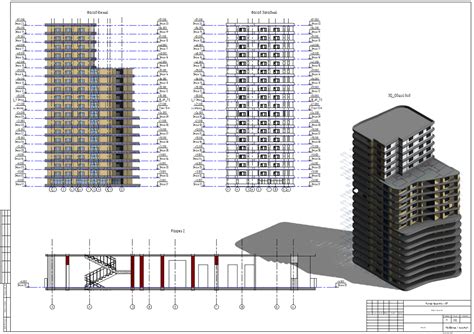 Учебный проект в Revit :: Behance