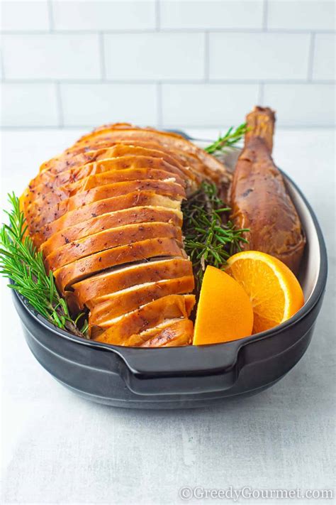 Whole Roast Turkey A Christmas Recipe Greedy Gourmet