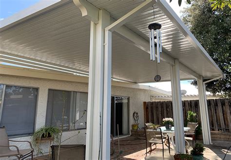 Aluminum Pergolas And Solid Roof Patio Covers Patio Covers Simi Valley