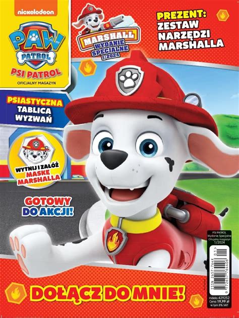 Paw Patrol Psi Patrol Oficjalny Magazyn Wydanie Specjalne Egmont