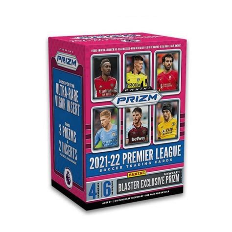 2021 22 Panini Prizm Premier League Soccer 6 Pack Blaster Box