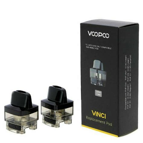 VOOPOO VINCI REPLACEMENT PODS 2PACK UK Vape Store E Cig Clouds