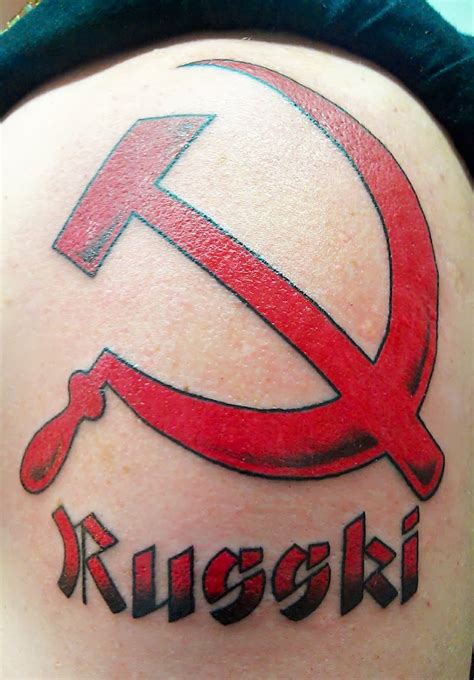 Jesters Court Tattoos and More: Hammer & Sickle