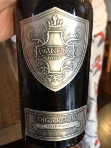 Ivanhoe Kings Ransom Liqueur Cabernet Sauvignon Vivino United Kingdom