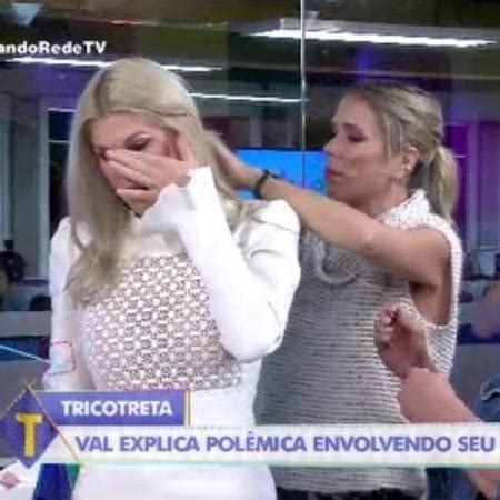 Val Marchiori Chora E Abandona Programa Ao Vivo Ap S Criticar