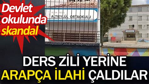 Dersi zili yerine Arapça ilahi çaldılar Devlet okulunda skandal