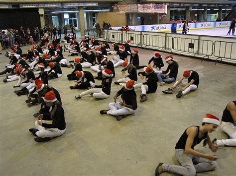 Festes De Nadal Inauguraci Pista De Gel A Fira De Girona