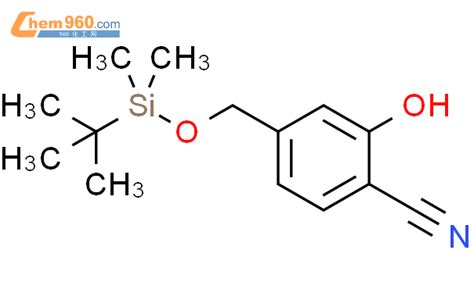 210037 74 4 Benzonitrile 4 1 1 Dimethylethyl Dimethylsilyl Oxy