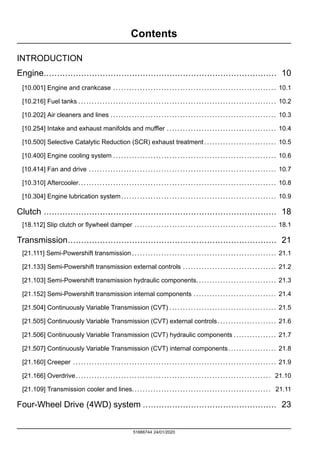 New Holland T Autocommand Stage Iv Tractor Service Repair Manual