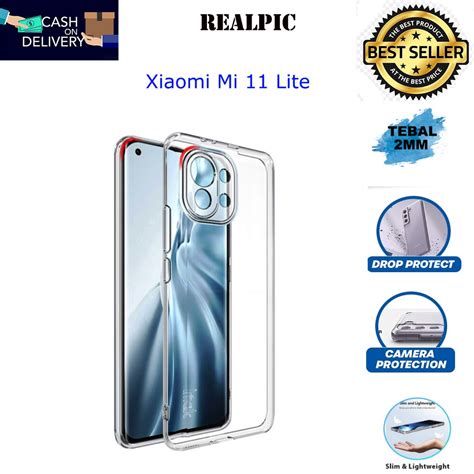 Jual C C Case Xiaomi Mi Lite Casing Clear Hd Ketebalan Mm Bening