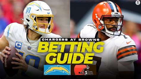 Chargers At Browns Betting Preview Free Expert Picks Props Nfl Week