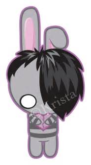 Emo Bunny By Xidragonx On Deviantart