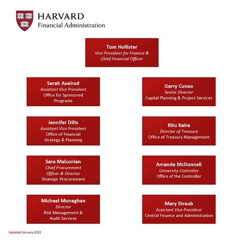 Org Chart Financial Administration