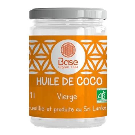 Huile De Coco Du Sri Lanka 1L Greenweez