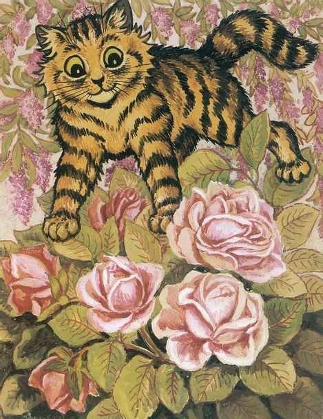 Louis Wain Louis Wain Cats Cat Art Illustration Cat Art