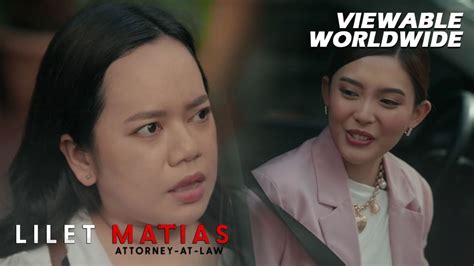 Lilet Matias Attorney At Law Nasira Ang Moment Ni Lilet At Ng Crush