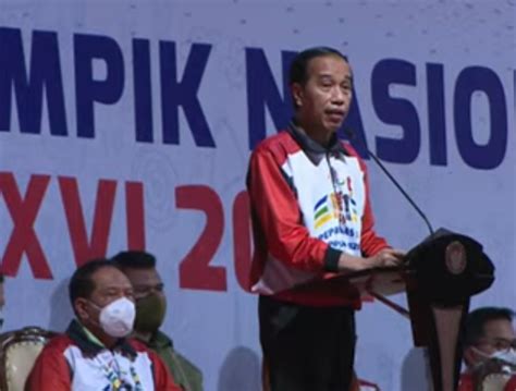 Tutup Peparnas Xvi Presiden Jokowi Torang Hebat