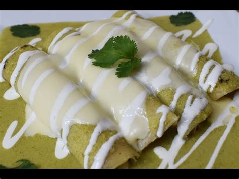 Arriba 45 Imagen Receta De Enchiladas Verdes Con Queso Abzlocal Mx