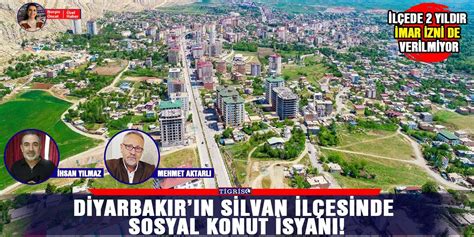 Diyarbak R N Silvan Il Esinde Sosyal Konut Isyan