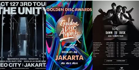 Jadwal Konser K Pop Di Jakarta Selama Januari 2024 Lengkap Dengan Harga