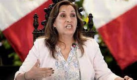 Presidenta De Perú Es Citada A Declarar Por La Fiscalía Por Las Muertes Ocurridas Durante Las