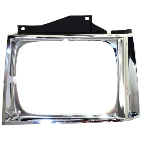 Pair Headlight Doors Bezels Set Of Chrome Left And Right For Chevy