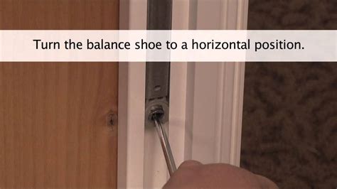 How To Replace The Tilt Balance In A Vinyl Tilt Hung Window YouTube