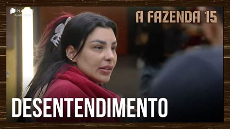 Treta Jenny e Tonzão perdem a paciência em A Fazenda 15 YouTube