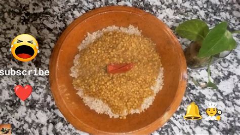 Receita Couscous De Lentilles Youtube