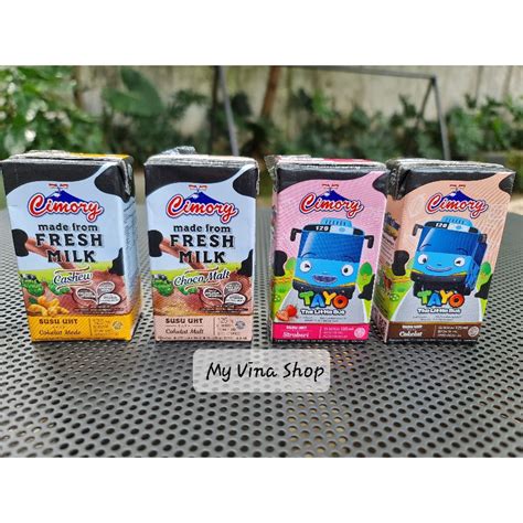 Jual Susu Cimory Uht Fresh Milk Ml Tayo Shopee Indonesia