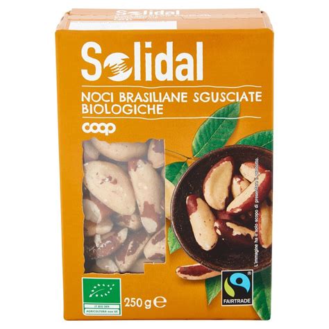 Solidal Noci Brasiliane Sgusciate Biologiche Everli