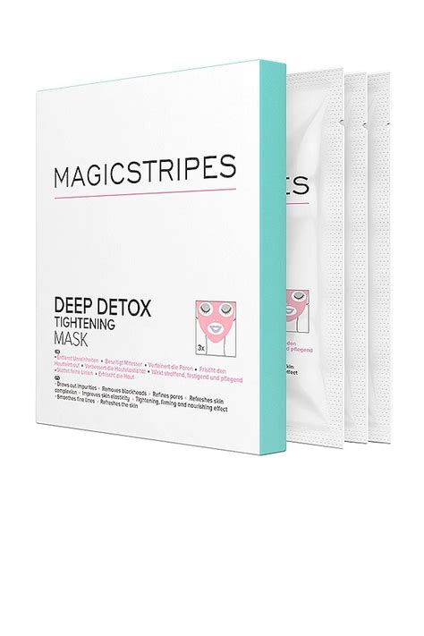 MAGICSTRIPES Deep Detox Tightening Mask Box 3 Pack REVOLVE