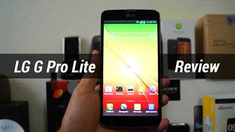 Lg G Pro Lite Review En Espa Ol Youtube