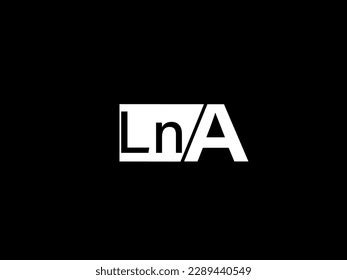 Lna Logo Graphics Design Vector Art Stock Vector (Royalty Free ...