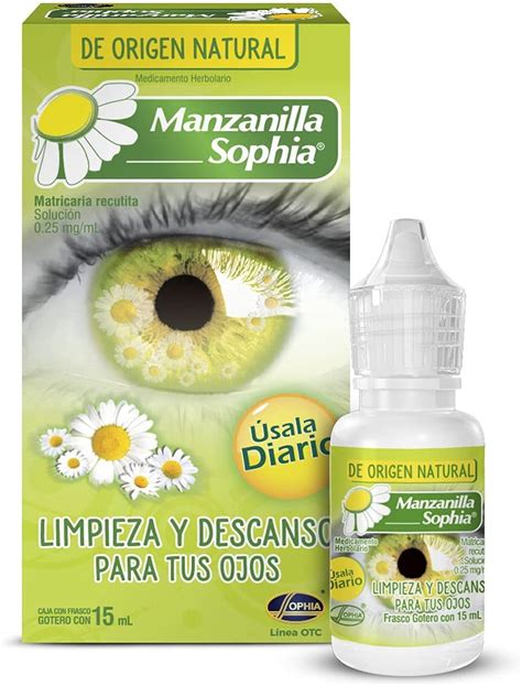 Manzanilla Sophia Gotas 15 Ml Limpieza Y Descanso De Origen Natural