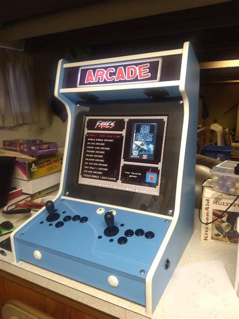 My Raspberry Pi Bartop Arcade Built From Scratch R Cade