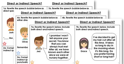 Year 4 Direct Or Indirect Speech Lesson Classroom Secrets Classroom