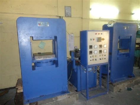 X Mm Double Station Rubber Compression Moulding Machine