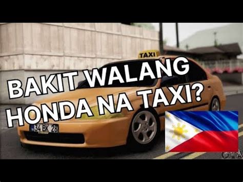 Bakit Walang Honda Cars Na Taxi Sa Pilipinas Philippines Honda Taxi