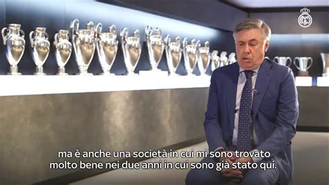 Video Le Parole Di Ancelotti Sul Ritorno Al Real Madrid