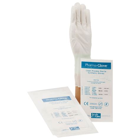 PHARMA GLOVE Sterile Nitrile 12 Chemo Approved ASTM Tested Gloves M