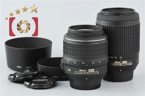 中古Nikon ニコン AF S DX NIKKOR 18 55mm f 3 5 5 6 G VR AF S DX NIKKOR 55