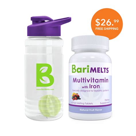 Multivitamin with Iron Special Offer – BariMelts