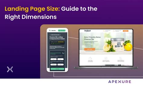 Landing Page Size For Guide To The Right Dimensions