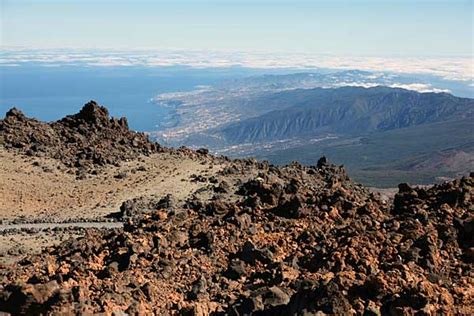 Mit Der Seilbahn Auf Den Teide Insel Teneriffa